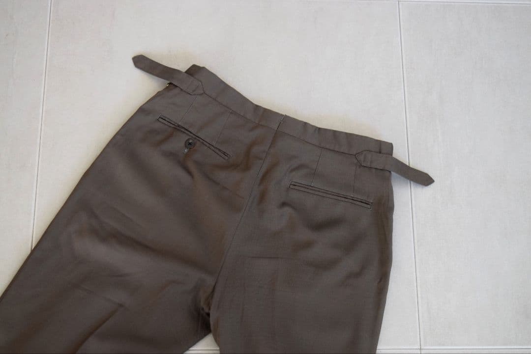 Fendart フェンダール one tuck トラウザー　37 ANSNAM