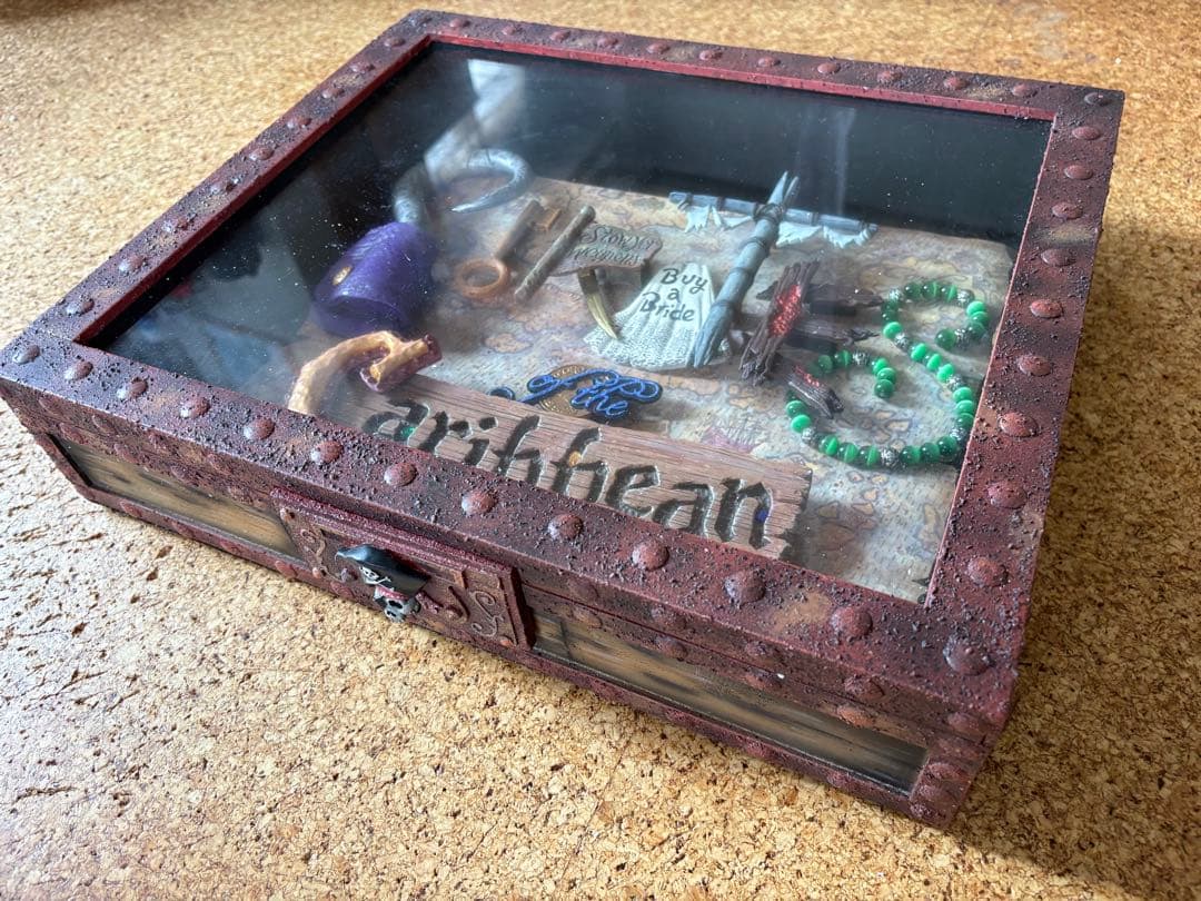 パイレーツオブカリビアン シャドーボックス 壁掛け インテリア ディズニー