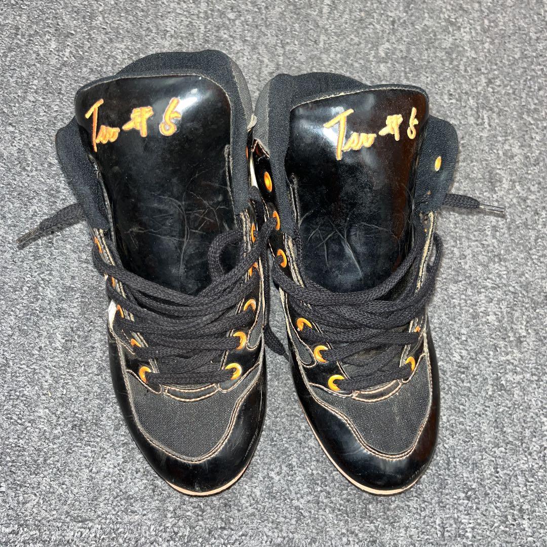 早いもの勝ち　希少　レア　新庄剛志　スパイク　新庄　5 黒　オレンジ　26センチ