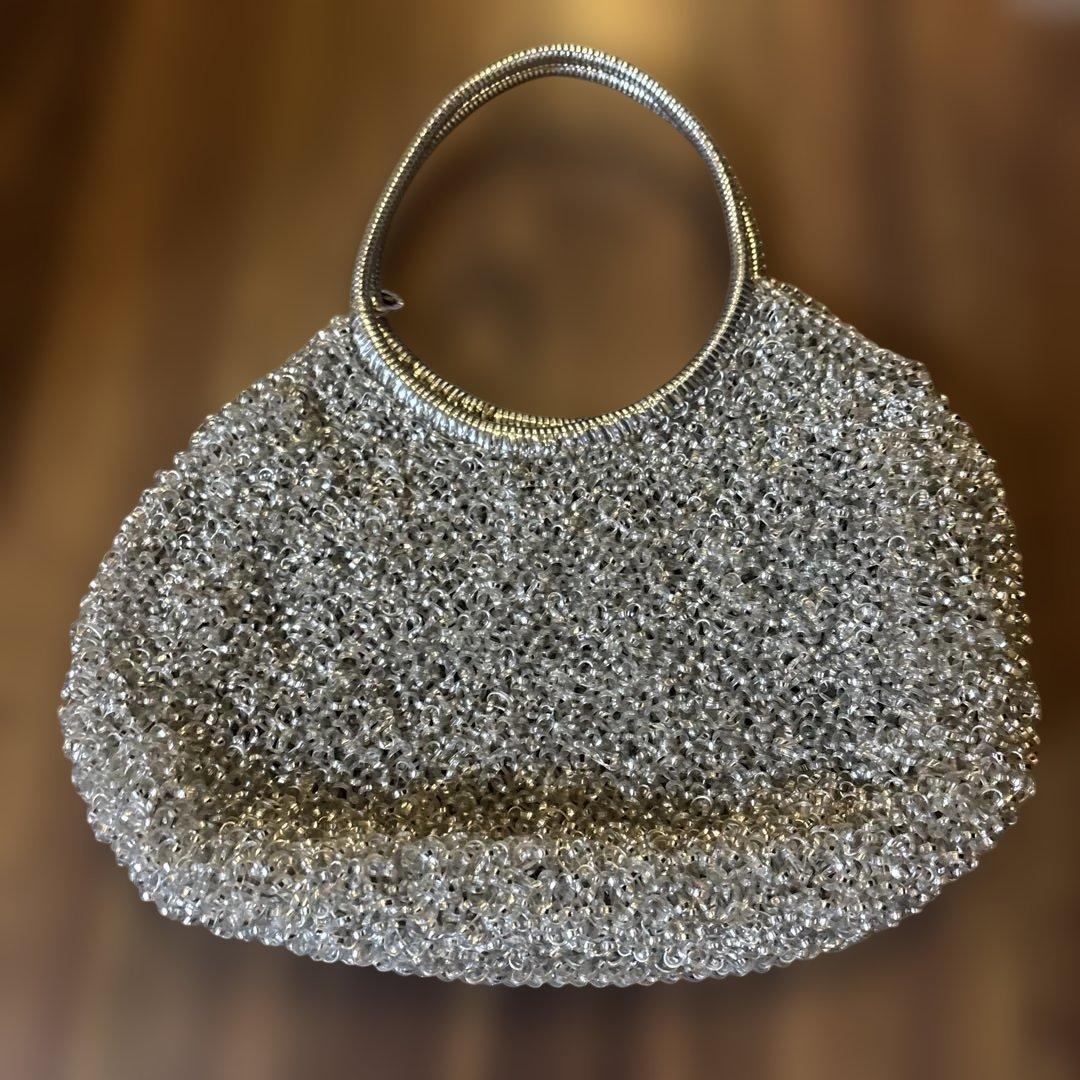 ANTEPRIMA シルバー パーティーバッグ