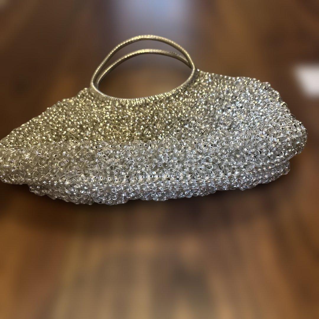 ANTEPRIMA シルバー パーティーバッグ