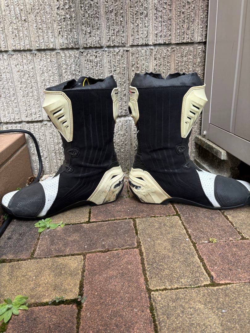 Alpinestars SMX-6 バイクブーツ 白黒