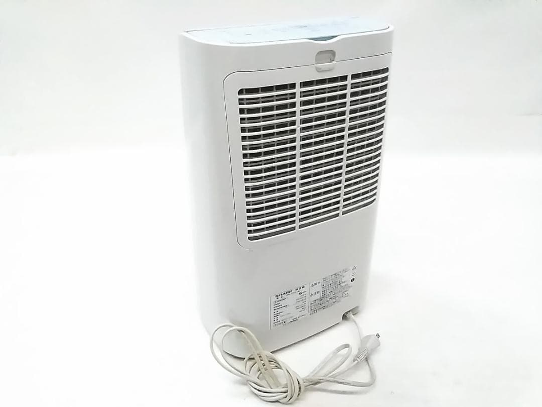 シャープ CV-F71-W 衣類乾燥除湿機 プラズマクラスター 2016年製★