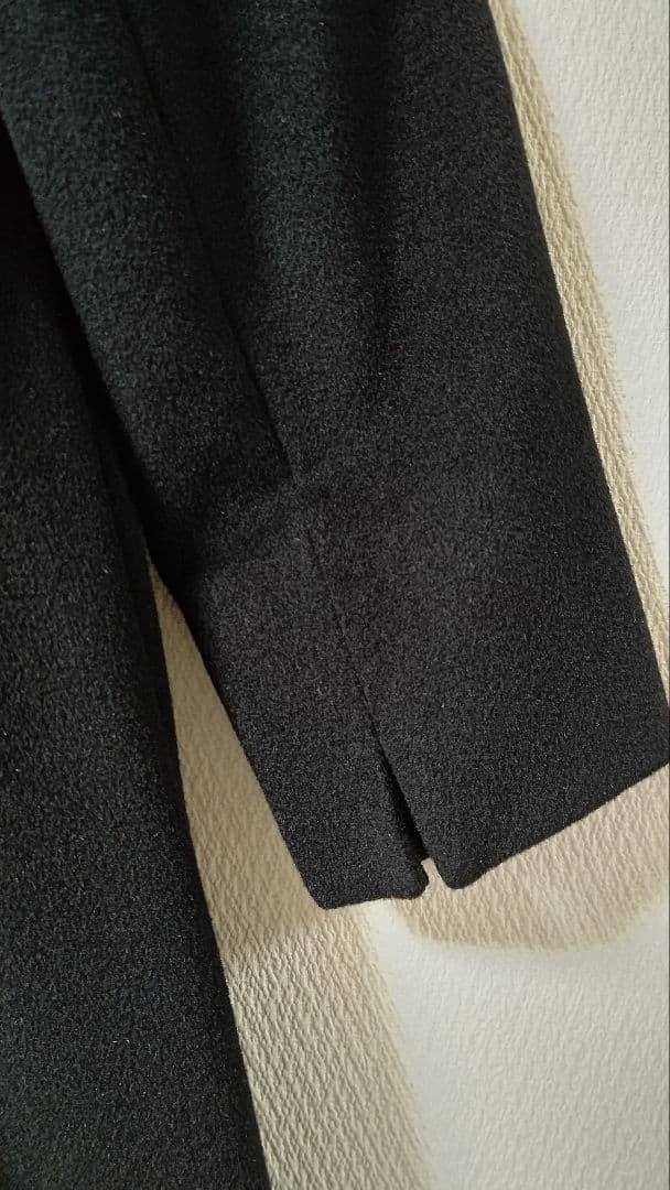 東京ソワール　アンゴラ混エレガントショールカラーロングコート/QVC