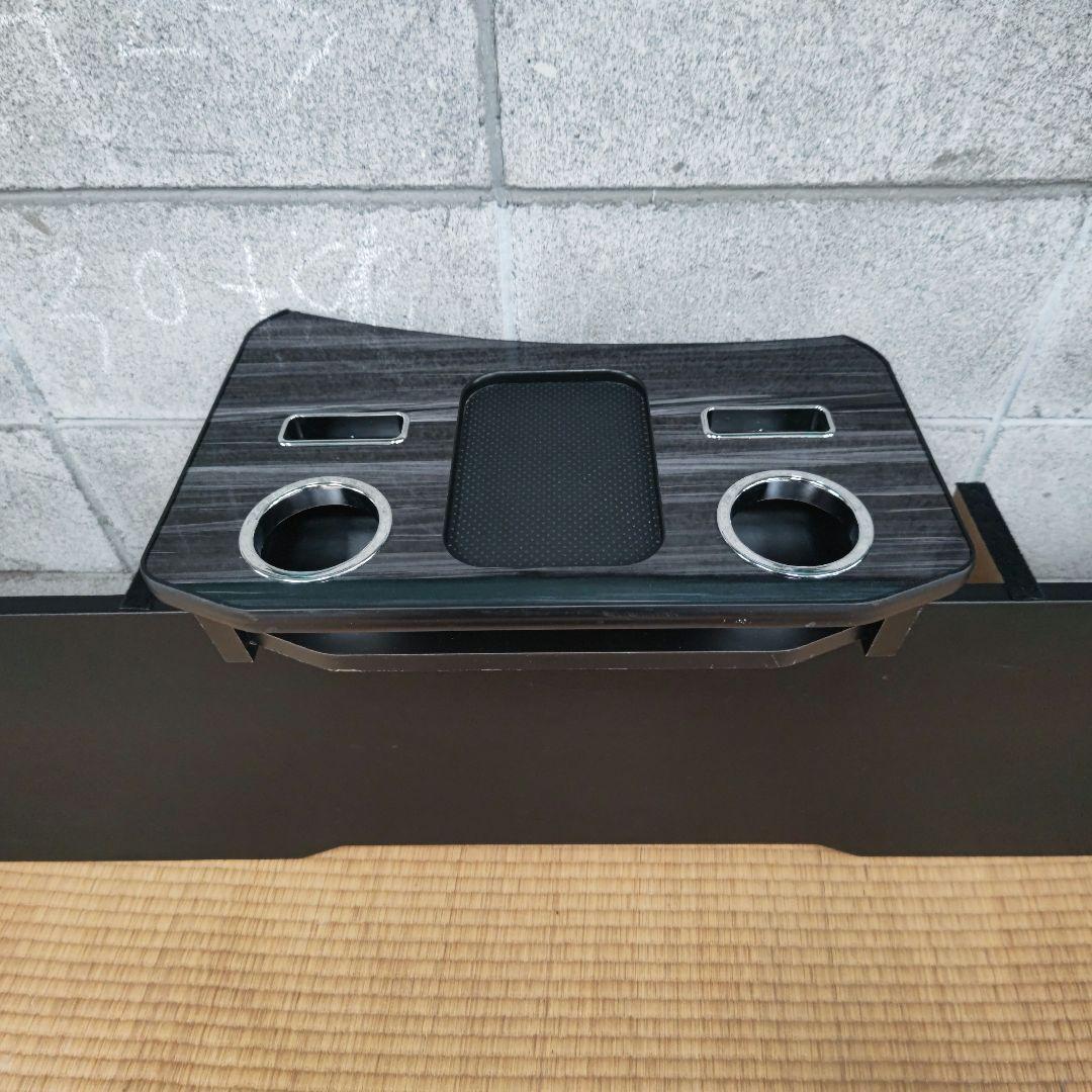 ハイエースワイド　リアデッキテープル　 カップホルダー付き　引き取り限定