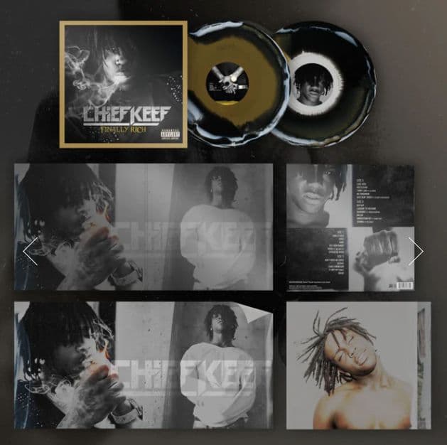 世界限定3千枚 Vinyl チーフ・キーフ ファイナリー・リッチ シリアルNo付