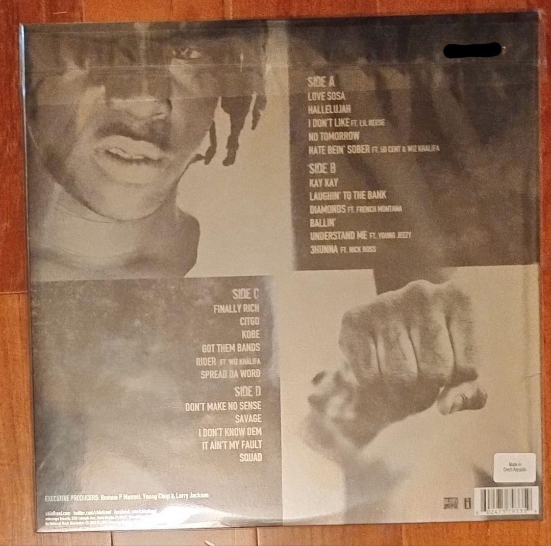 世界限定3千枚 Vinyl チーフ・キーフ ファイナリー・リッチ シリアルNo付