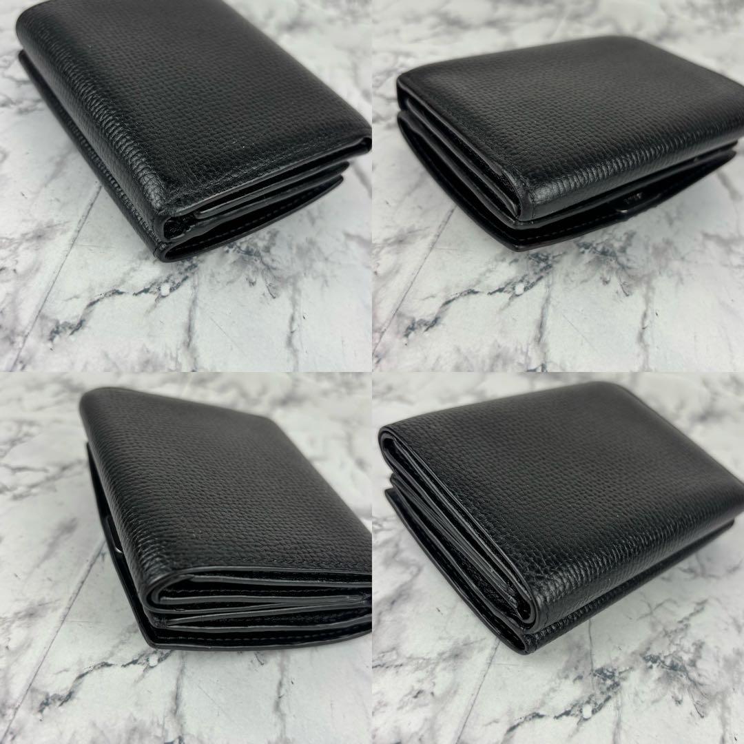 100 LOEWE トライフォールドウォレット　三つ折り財布　アナグラム