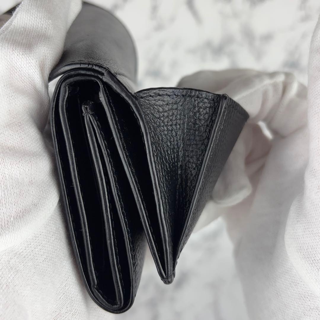 100 LOEWE トライフォールドウォレット　三つ折り財布　アナグラム