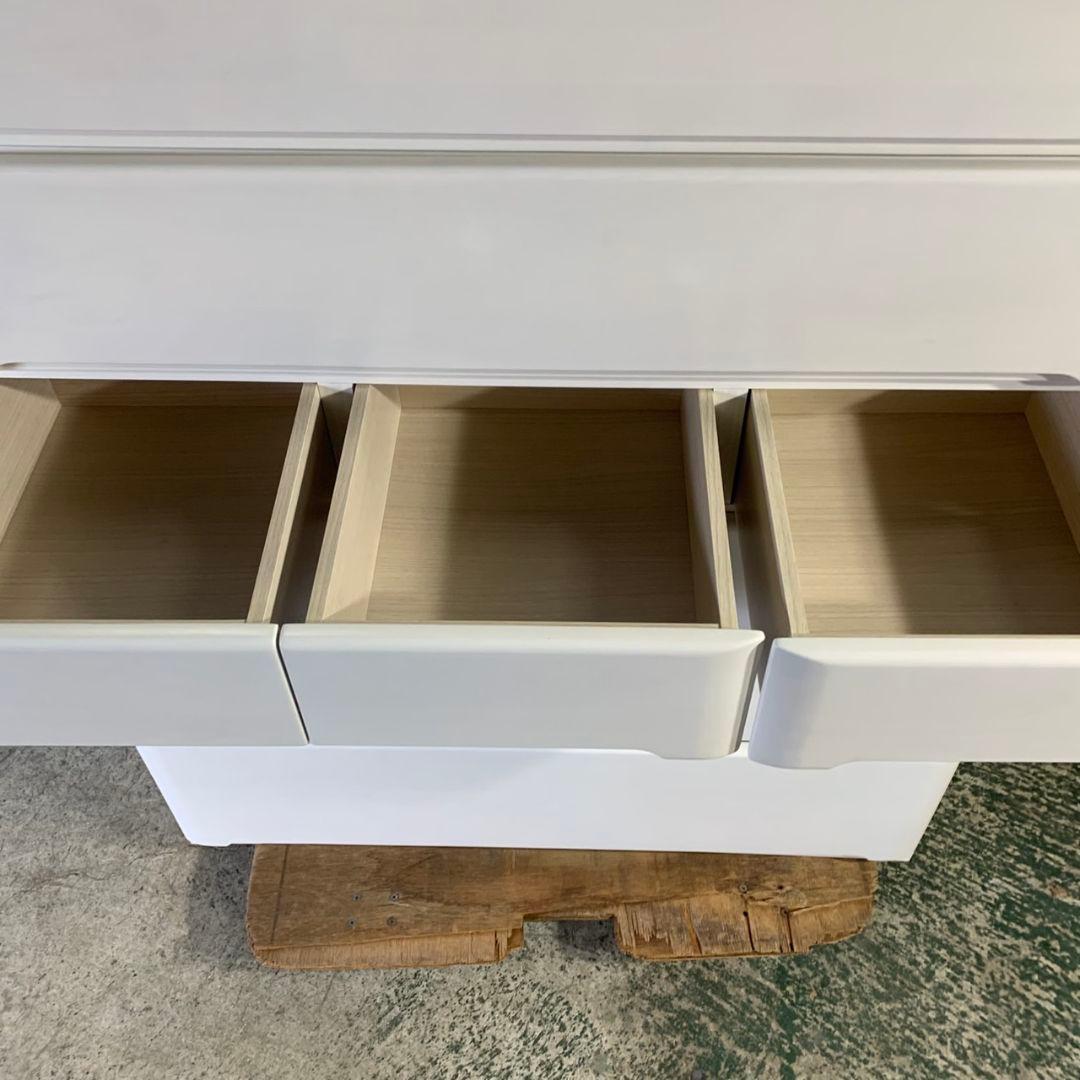 I621 ニトリ ハイチェスト オウカ2 105HC 押入れ ホワイト