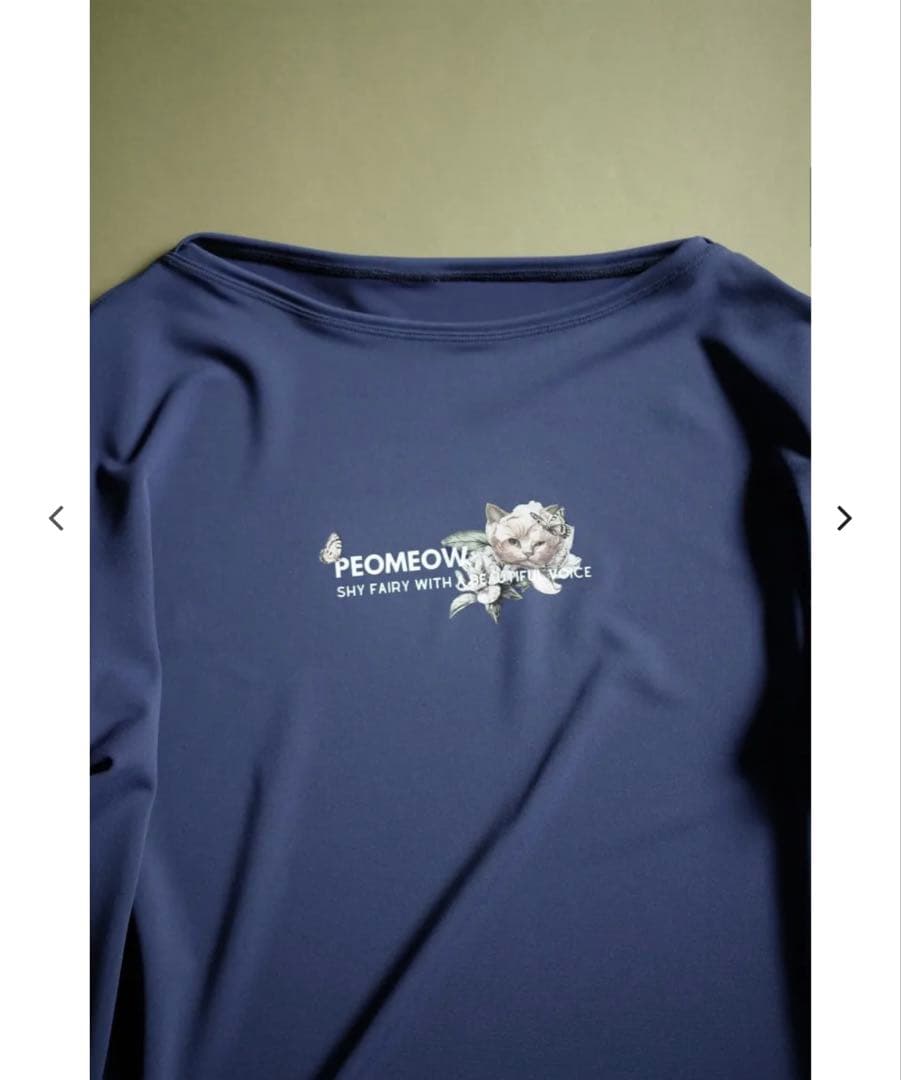 お得 新品 unoa ブルー Tシャツ ウノア バレエ