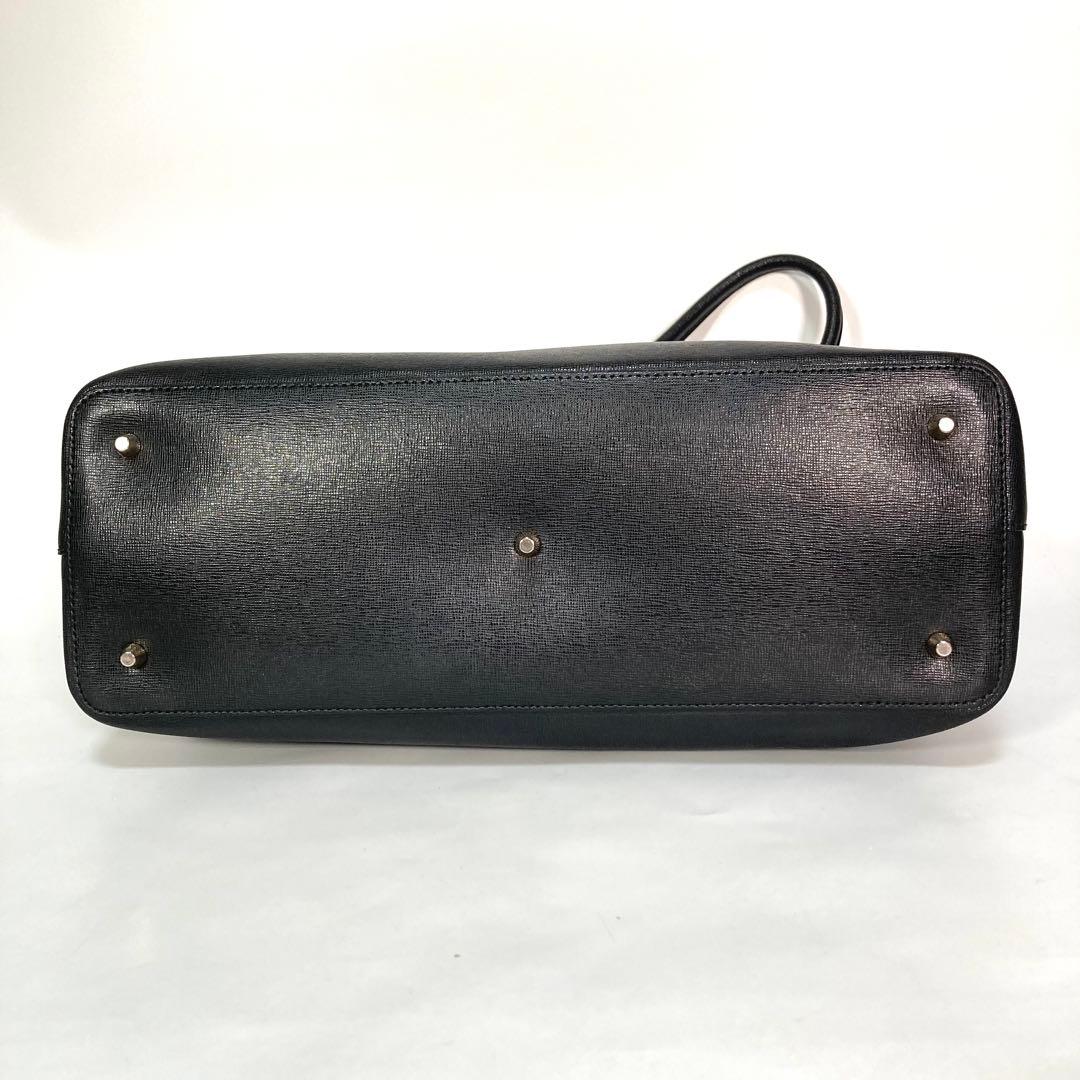 【美品】フルラ テッサ トートバッグ A4 ワンショルダーバッグ ブラック