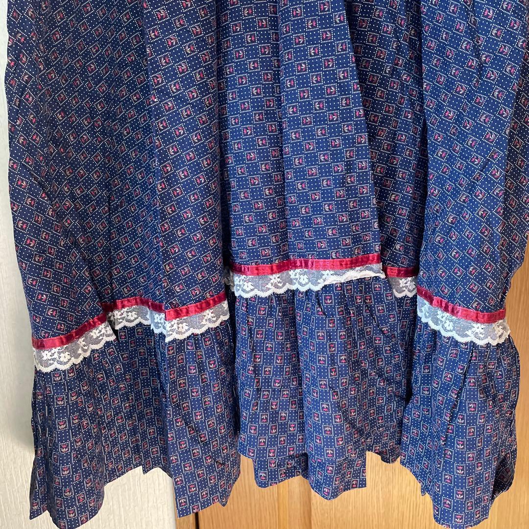 gunnesax 花柄ワンピース