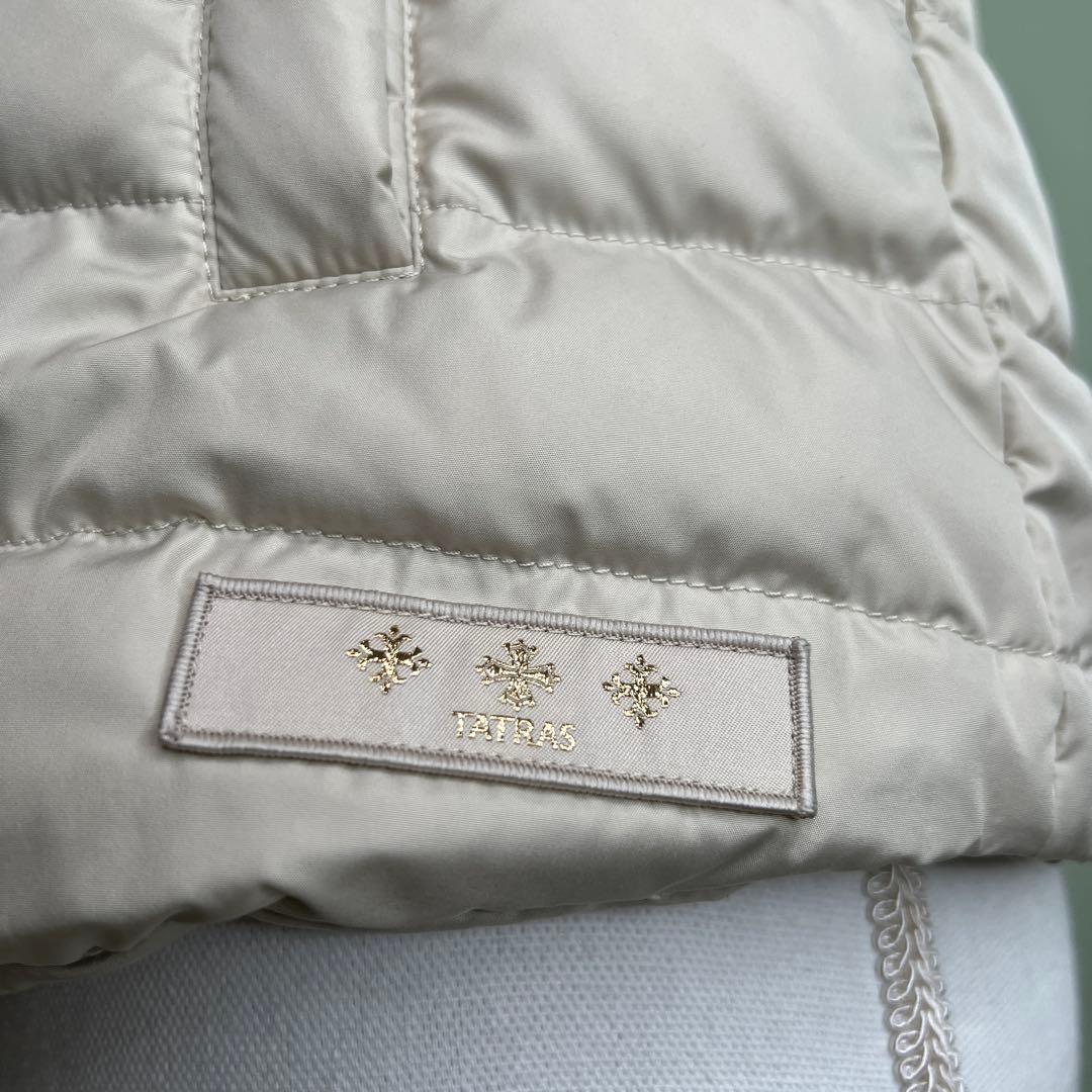 TATRAS フード付きダウンベスト