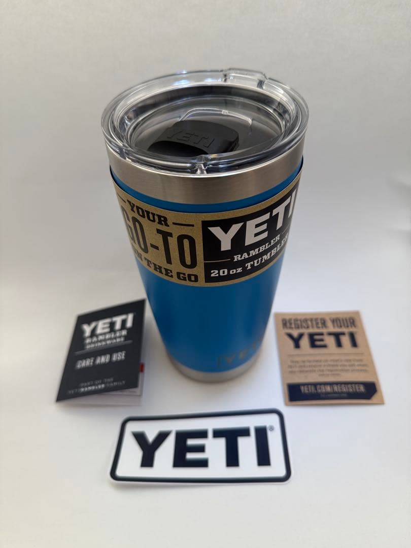 YETI Rambler 20 oz Tumbler 青Big wave