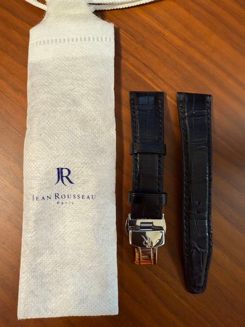 ジャン ルソー JEAN ROUSSEAU 時計ベルト ストラップ 20mm