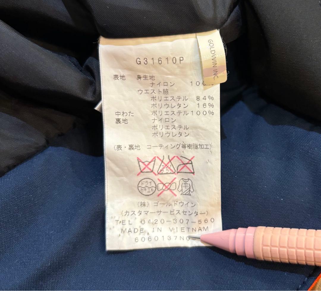 【たいしょー】GOLDWIN：ゴールドウィンスキー　レディースＬ　メンズS