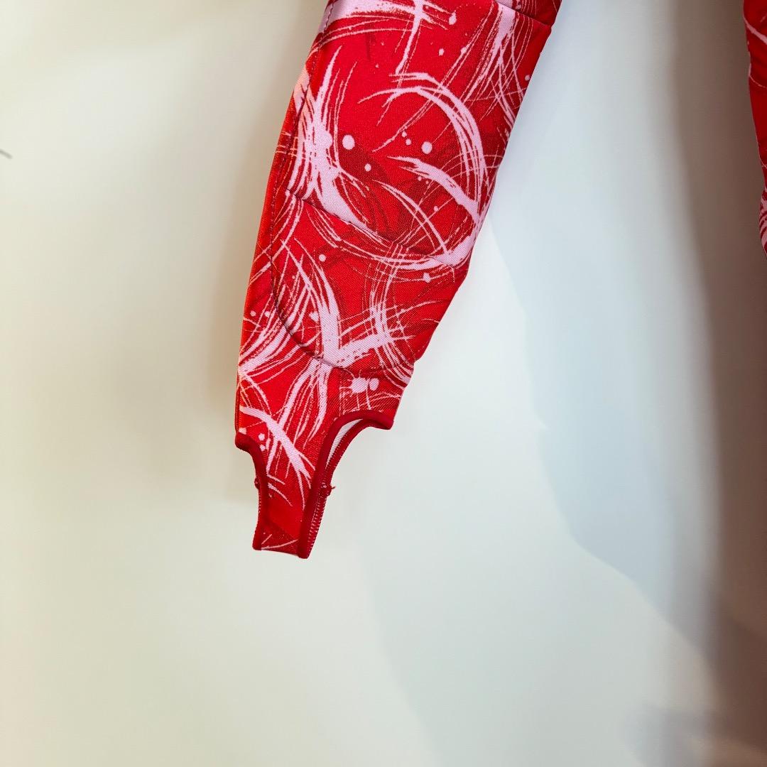 【新品未使用】ゴールドウィン スキー レーシングワンピース 赤 160