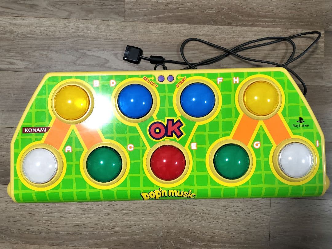 ポップンミュージック　アーケードスタイルコントローラー