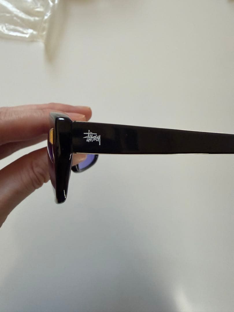 STUSSY michael サングラス　紫