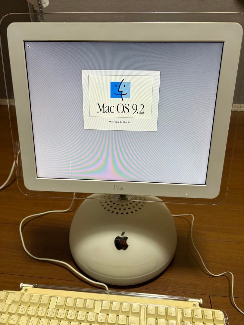Apple iMac G4 15inch 動作確認、初期化済み