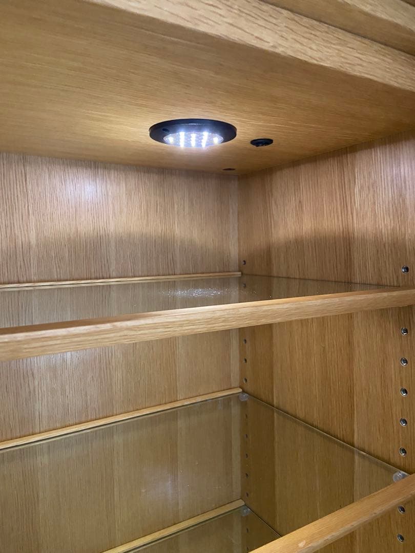 わ*び様 IDC大塚家具 キャビネット 飾り棚 アーリータイムスアルファ （LE