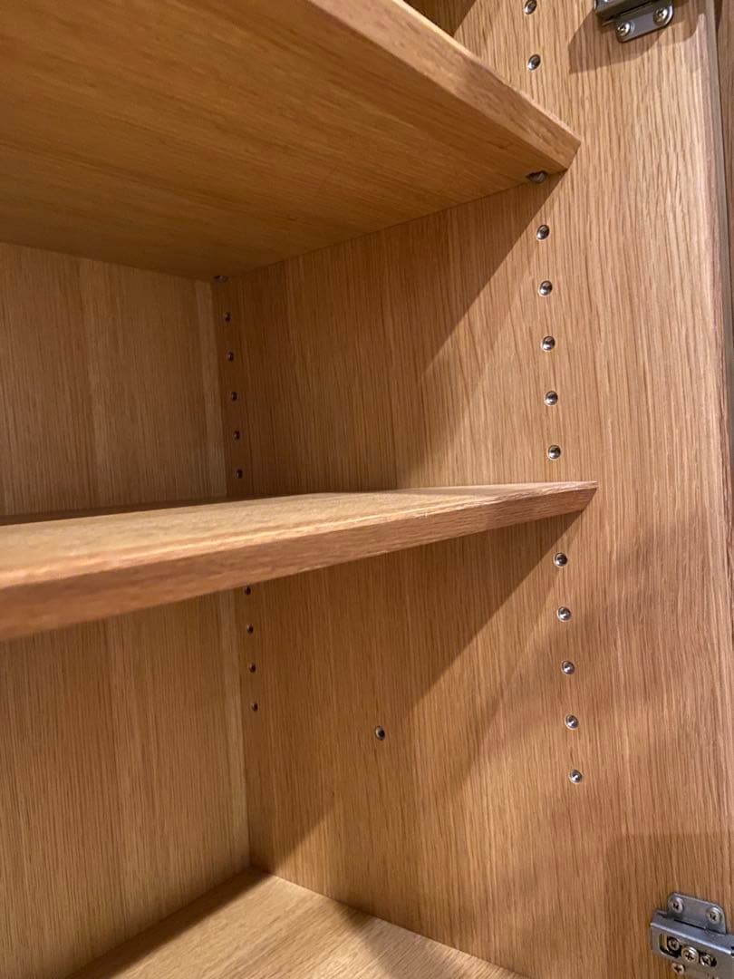 わ*び様 IDC大塚家具 キャビネット 飾り棚 アーリータイムスアルファ （LE