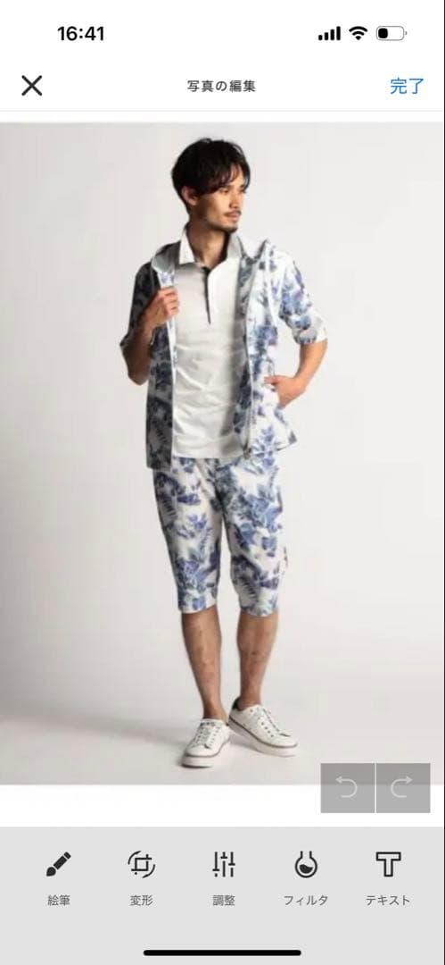 ニコルスポーツ　ゴルフ　新品　ウエア　パーカーパンツセット　リゾート