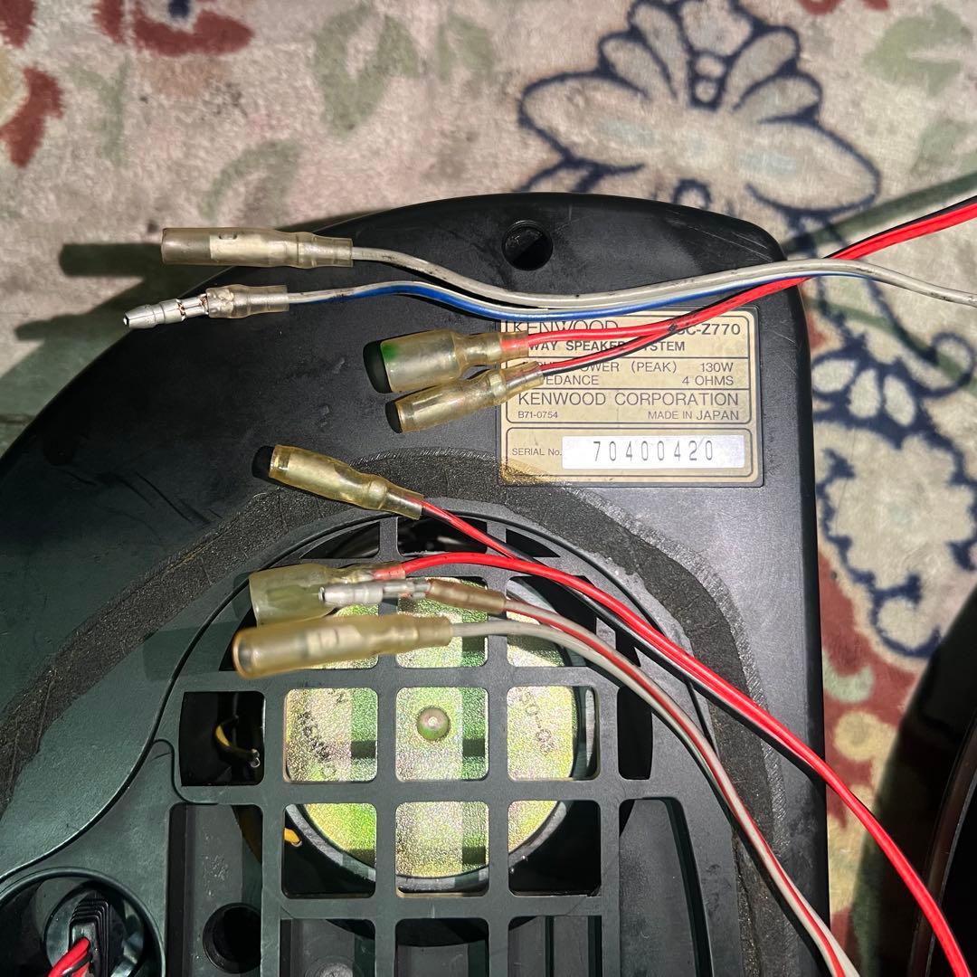 KENWOOD ケンウッドKSC-Z770 置き型スピーカーイルミレア