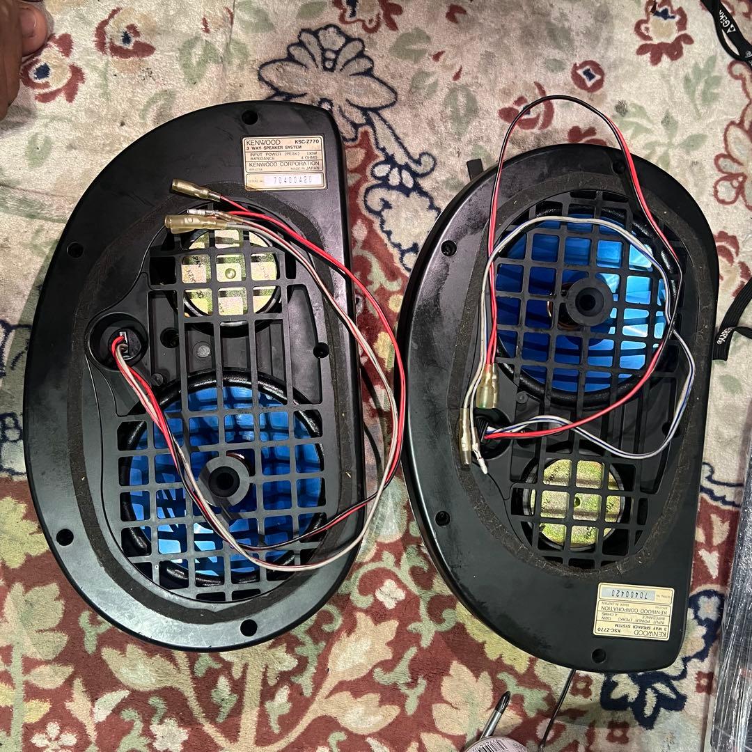 KENWOOD ケンウッドKSC-Z770 置き型スピーカーイルミレア