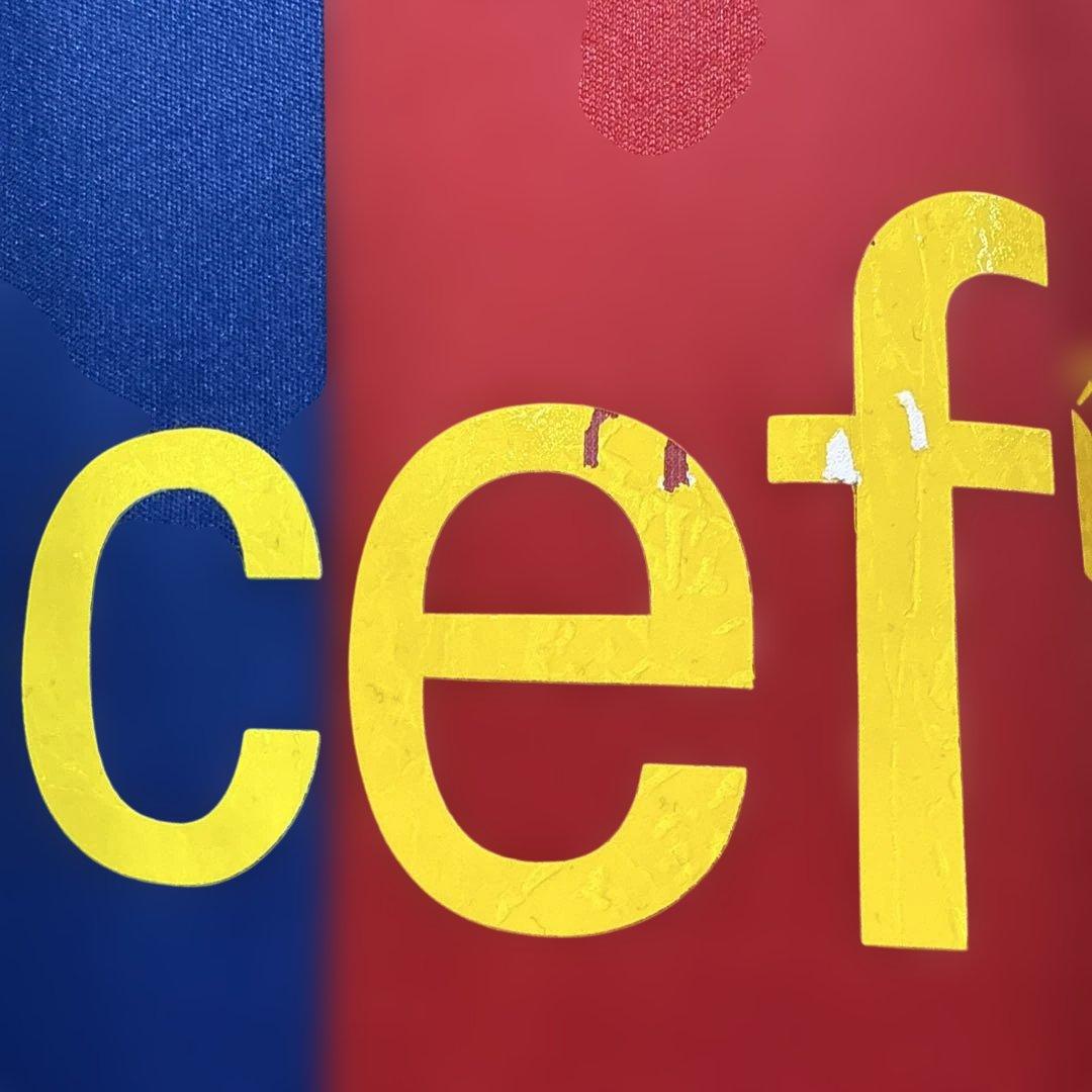 11/24迄出品／08-09 バルセロナ　メッシ　現地オフィシャルショップ製品