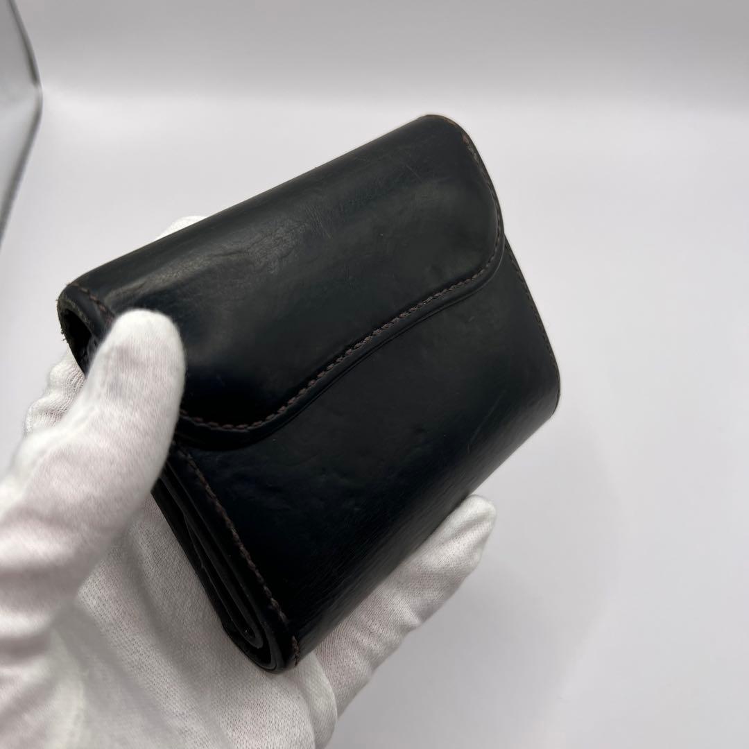 【harumich】WILD SWANS 三つ折り財布　eno 革