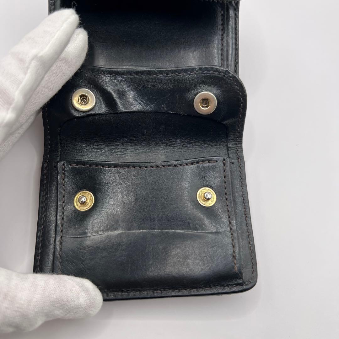 【harumich】WILD SWANS 三つ折り財布　eno 革