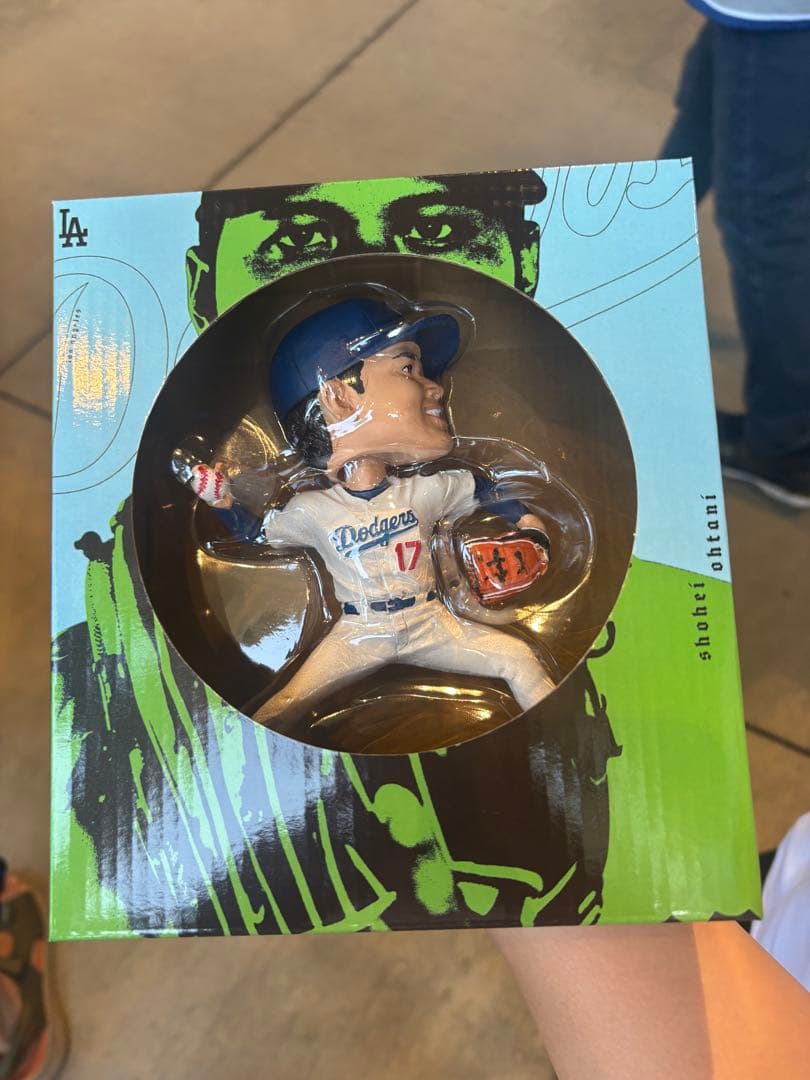 9/10 スタジアム現地 大谷翔平　ピッチャー　ボブルヘッド