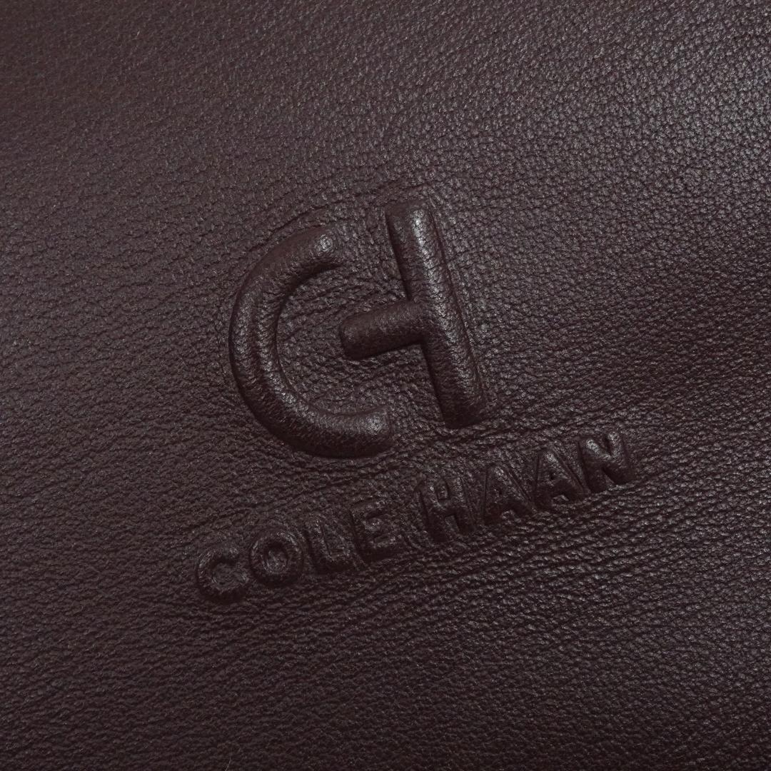 COLE HAAN レザーショルダーバッグ アポンテスラウチホーボー ワイン