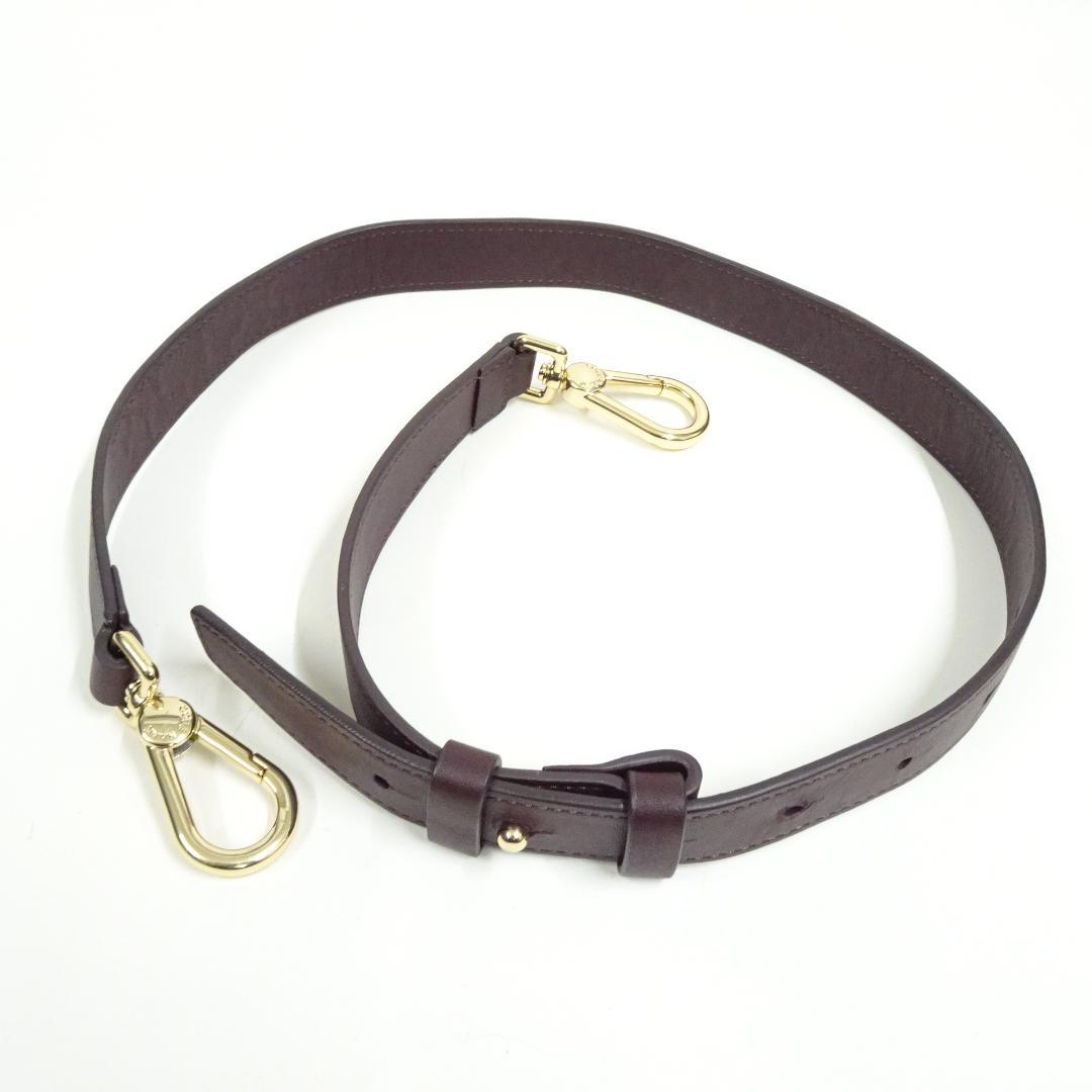 COLE HAAN レザーショルダーバッグ アポンテスラウチホーボー ワイン