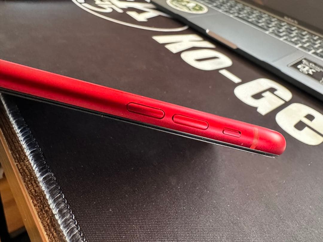 【美品・バッテリー93%】iPhoneXR 128GB レッド SIMフリー本体