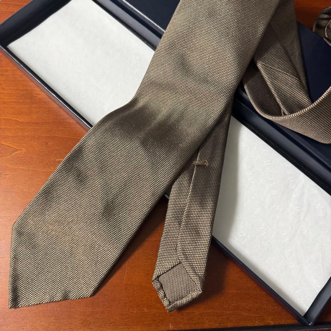 定価4.6万 マリネッラ セッテピエゲ レティコラート ソリッドタイ ブロンズ