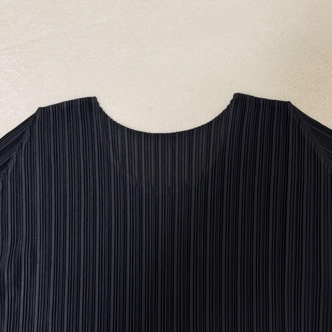 極美品✨PLEATS PLEASE プリーツ　長袖　ブラック　Lサイズ