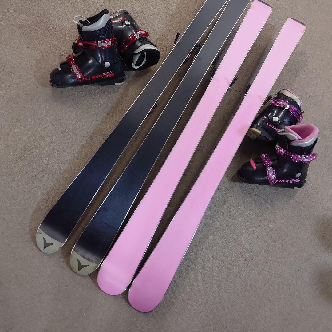 ジュニアスキー 140cm 130cm 2セット