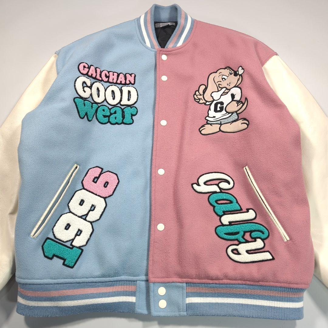 ガルフィー クレイジーわんわん大学 スタジャン ブルゾン 中型犬 L