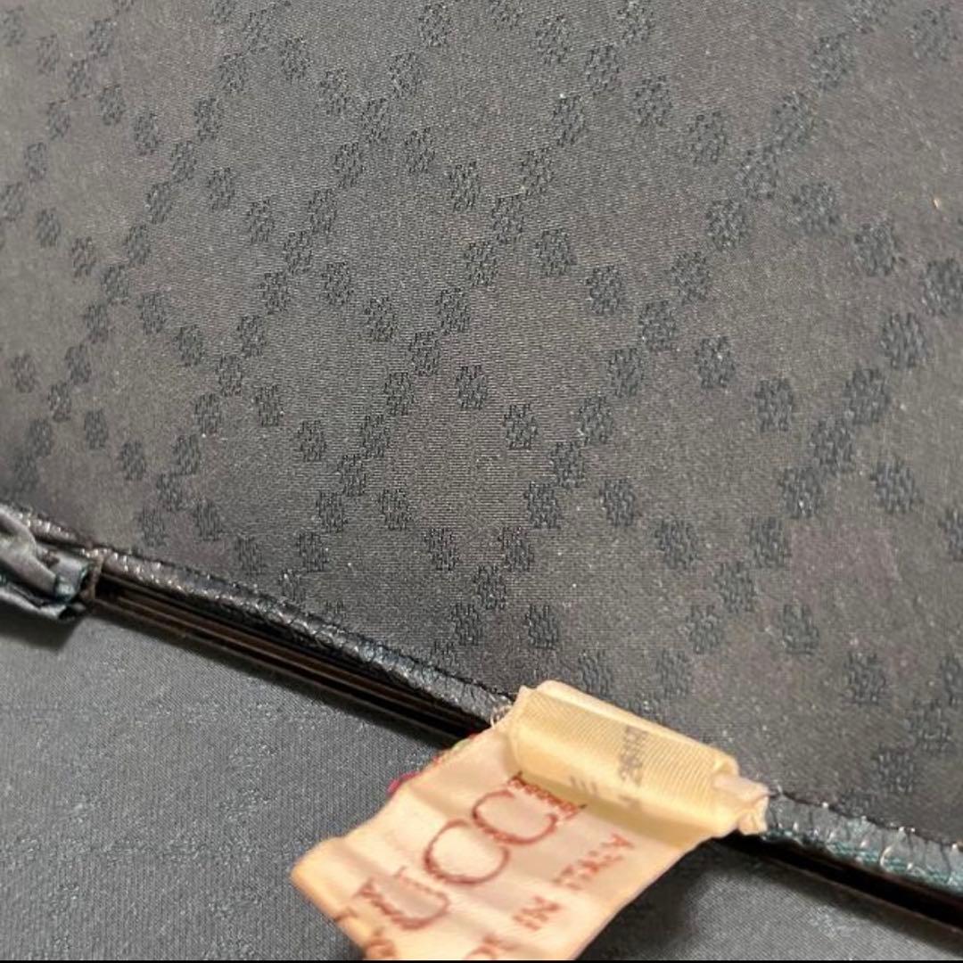 希少　GUCCI umbrella グッチ　アンブレラ　傘　オールドグッチ