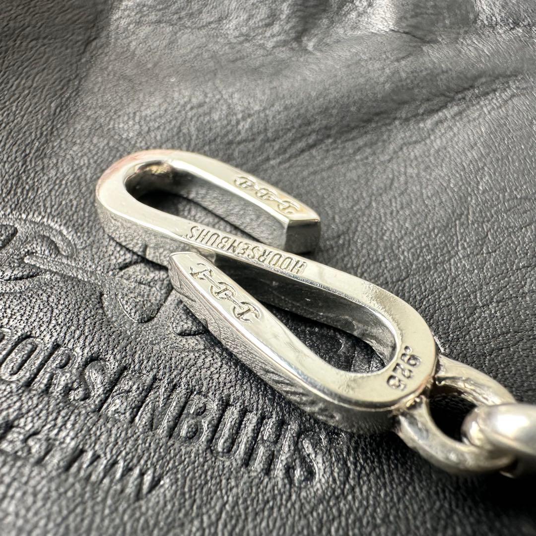 【美品】HOORSENBUHS 5MM 15inch wallet chain