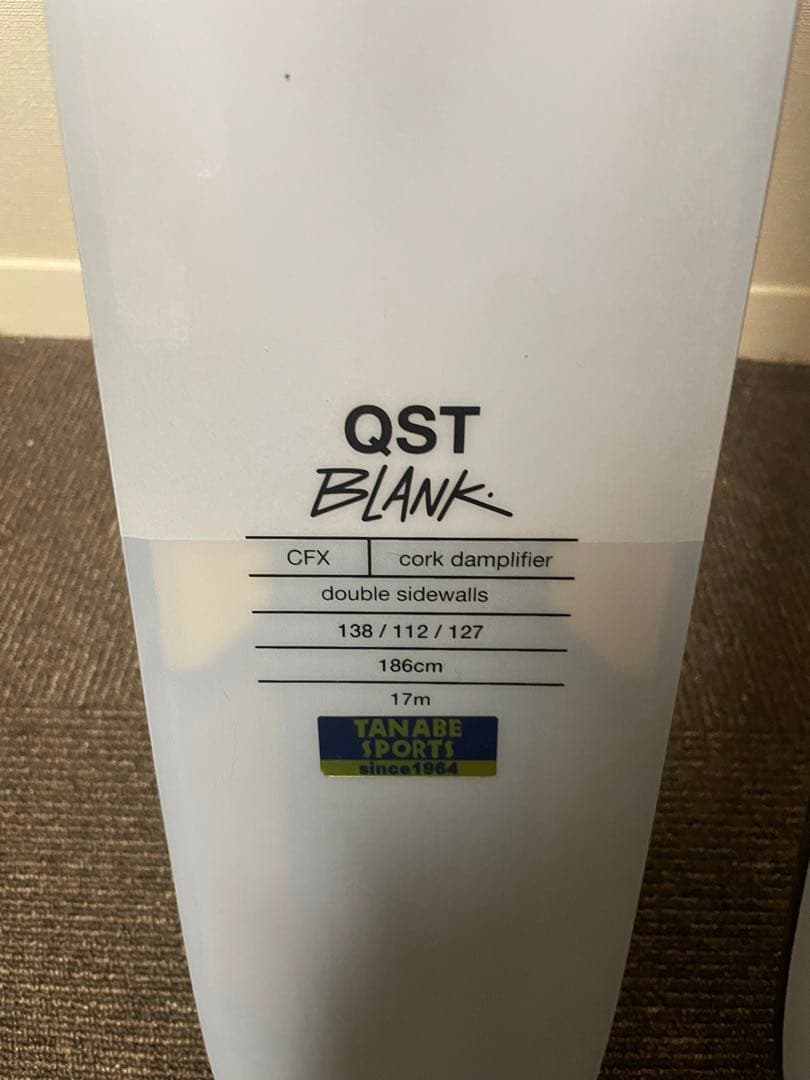 スキー Salomon QST BLANK 186cm