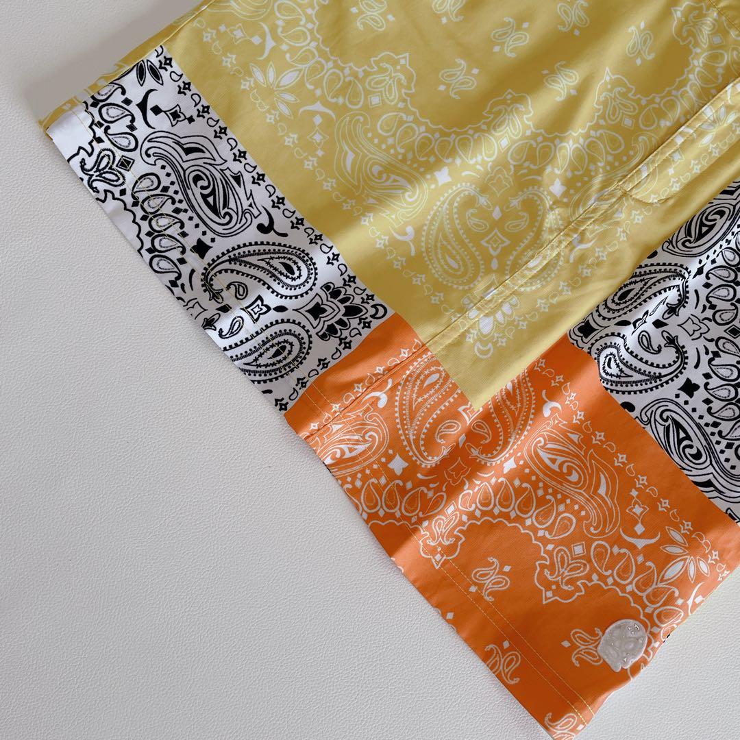 ラッセルノ ルチャ 1/S スカート 総柄 ペイズリー インナーパンツ付