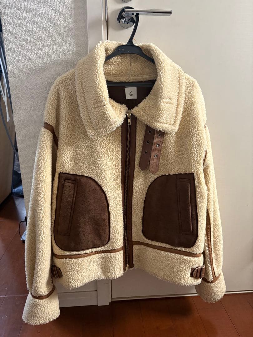 roku 6 フェイクムートンジャケット