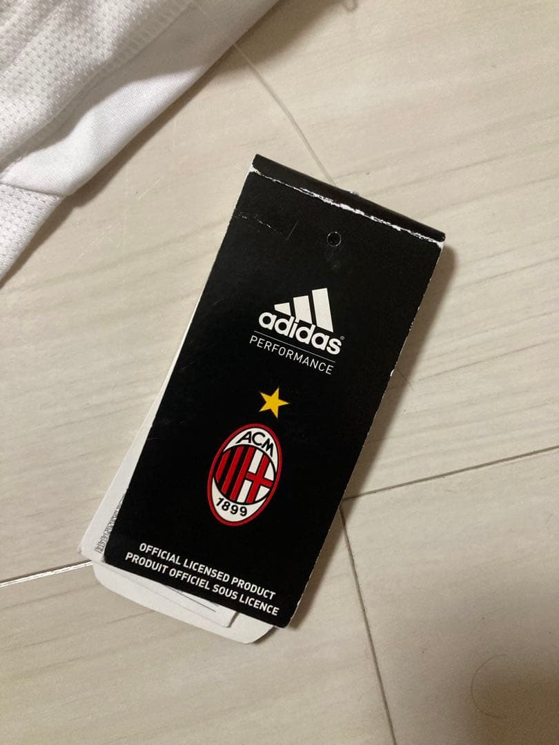 【新品】ACミラン09-10アウェイ長袖支給品ユニフォーム80番ロナウジーニョ