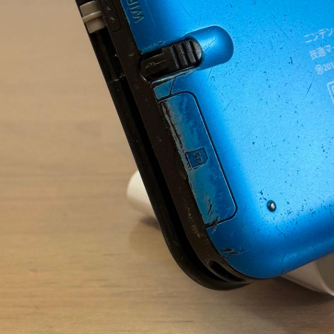 6-038 ニンテンドー3DS LL ブルー×ブラック