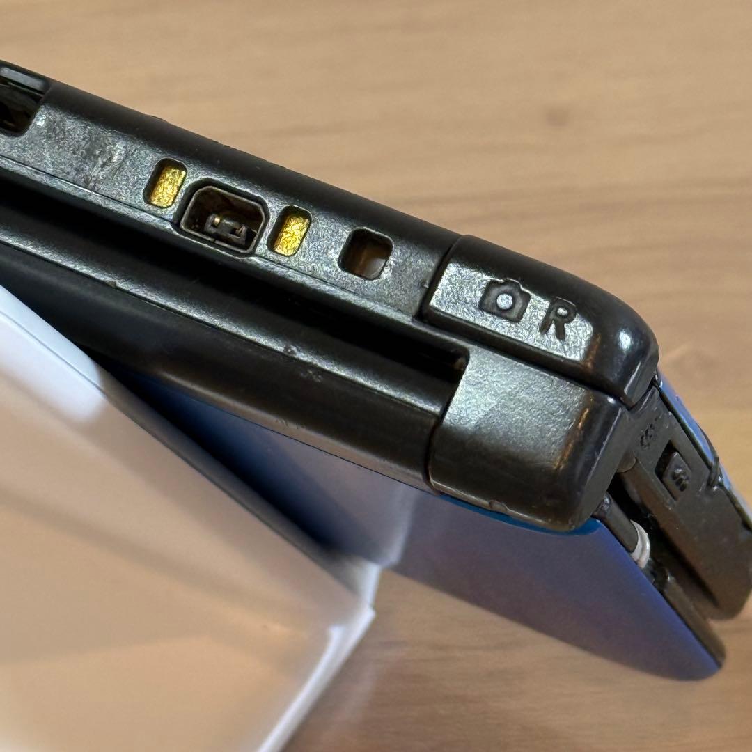 6-038 ニンテンドー3DS LL ブルー×ブラック