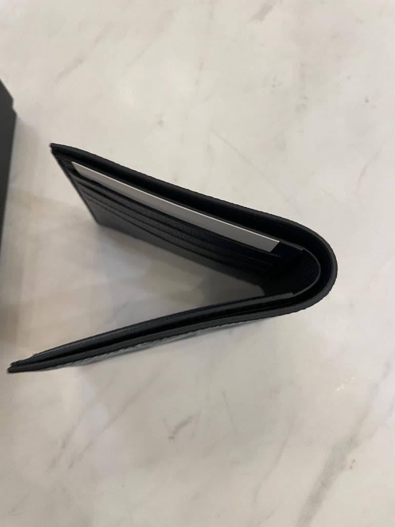 新品 Dunhill カドガン エンジンターン 二つ折り財布 ダンヒル